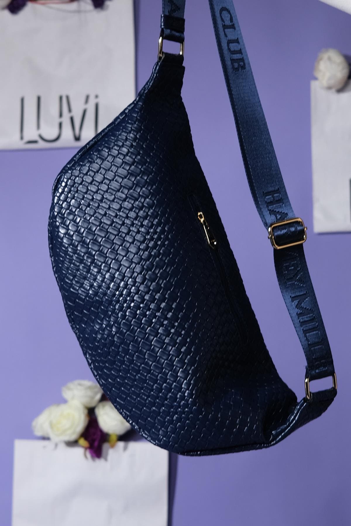 Venta Waist Bag, Alternate, color, Navy