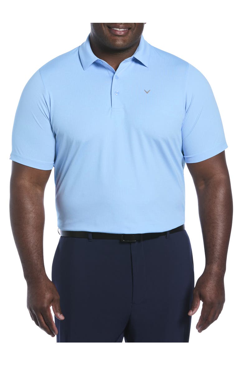 Big & Tall Classic Jacquard Golf Polo Shirt, Main, color, OPEN AIR