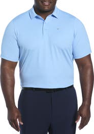 Callaway Big & Tall Classic Jacquard Golf Polo Shirt