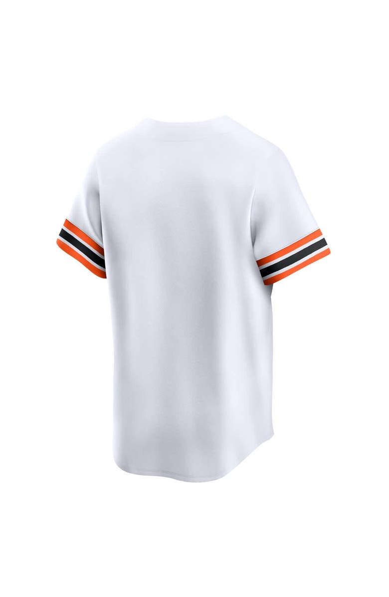 Nike Men's Nike White San Francisco Giants Throwback Cooperstown Collection Limited Jersey, Alternate, color, 