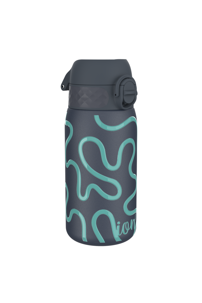 Double Walled Stainless Steel Water Bottle - 11oz, Main, color, Squiggly Line