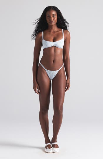 2-Pack Fits Everybody Picot Skimpy Scoop Bralettes