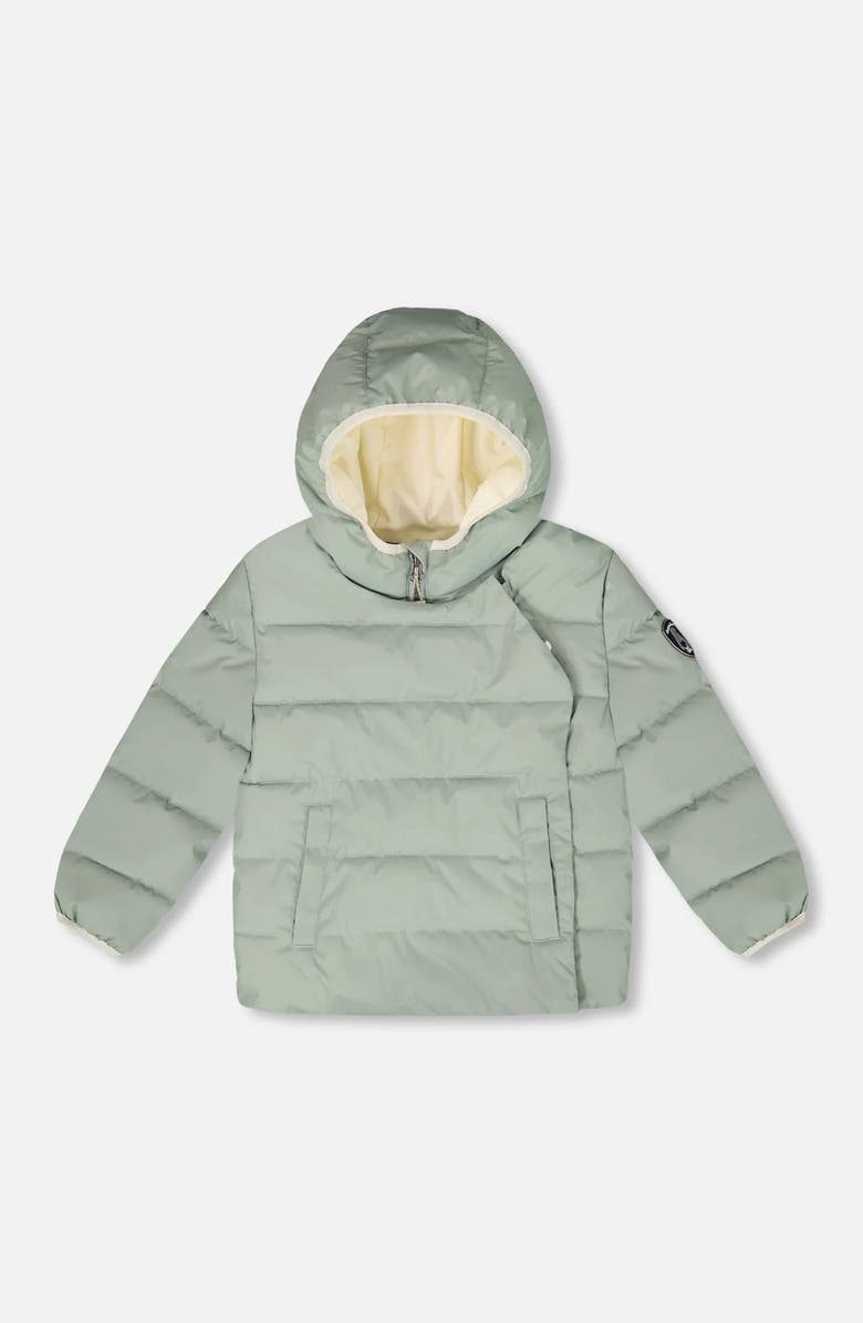 Deux par Deux Compressible Winter Puffy Coat Designed for Car Seat, Main, color,