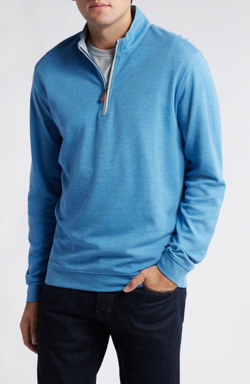 johnnie-O Sully Quarter Zip Pullover in Bombay 