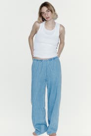 H&M Denim drawstring pants