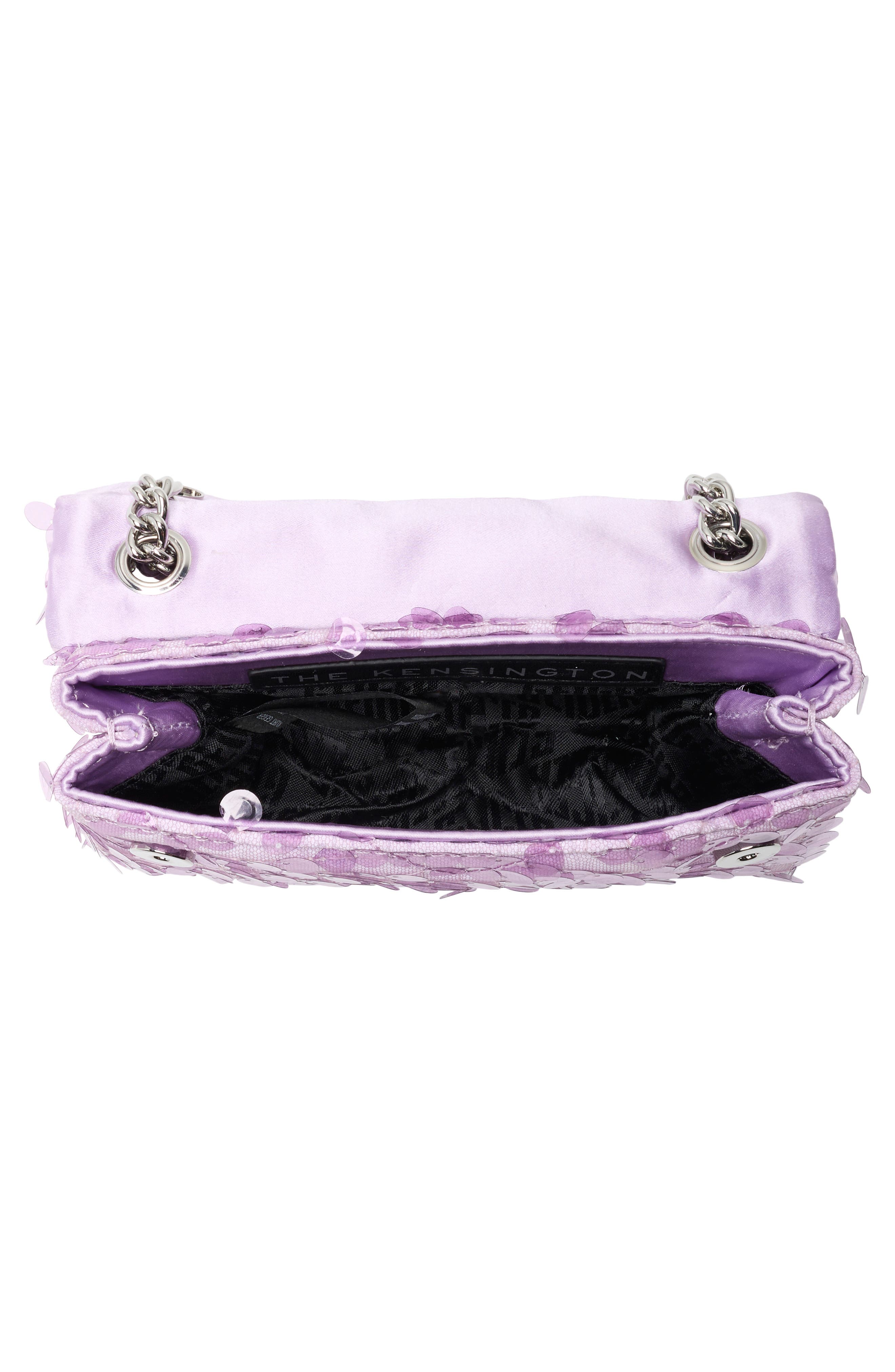 Kurt Geiger London Kensington Embellished Crossbody Bag, Alternate, color, Light/ Pastel Purple