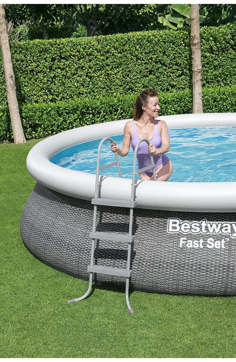 Fast Set Bestway Fast Set 15 Foot Round Inflatable Pool Set | Nordstrom