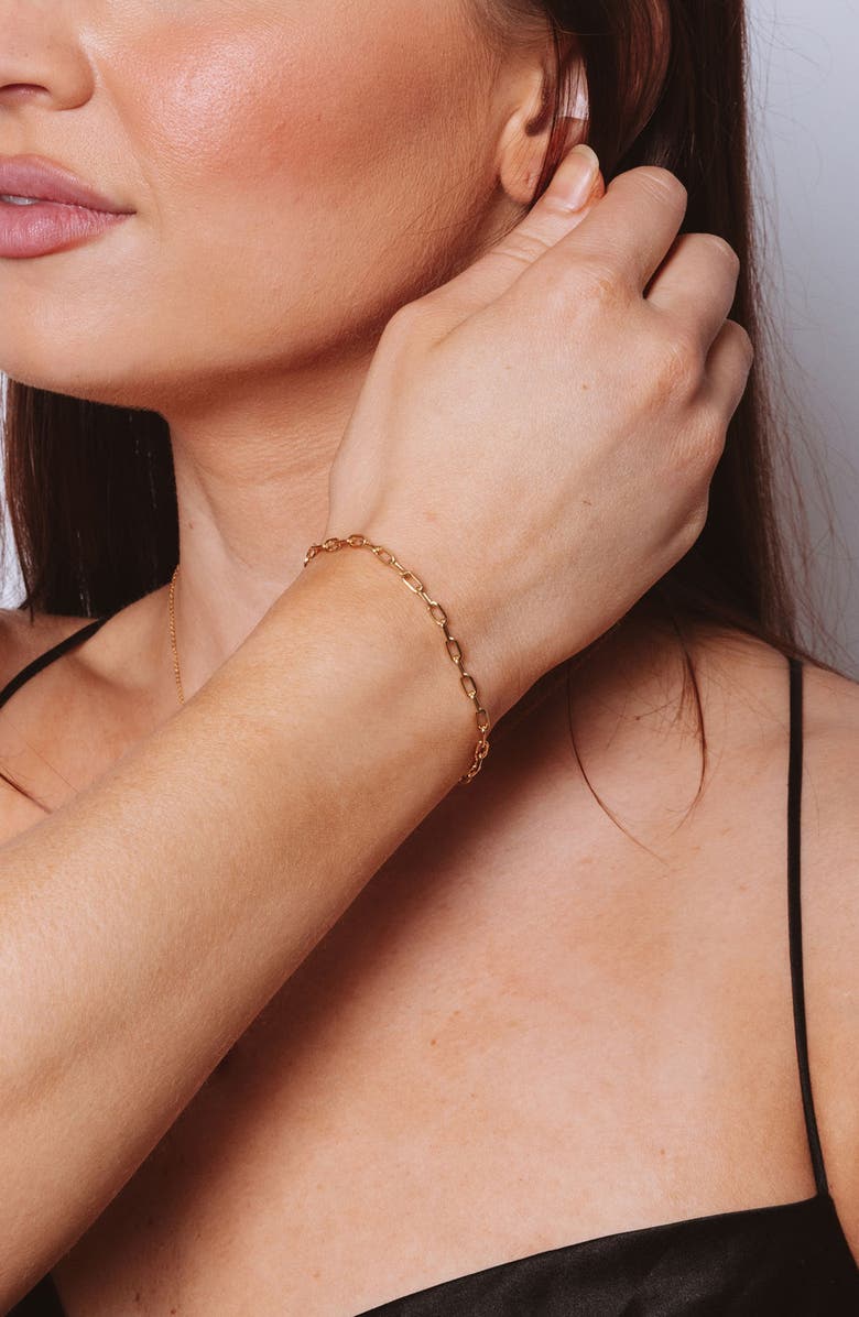 Set & Stones Jace Chain Bracelet, Alternate, color, Gold