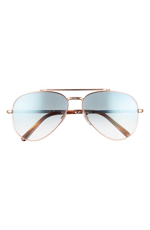 New Aviator 58mm Gradient Sunglasses