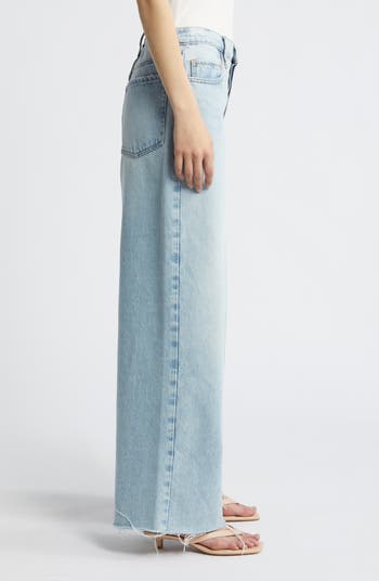 FRAME Le Low Baggy Wide Leg Jeans | Nordstromrack