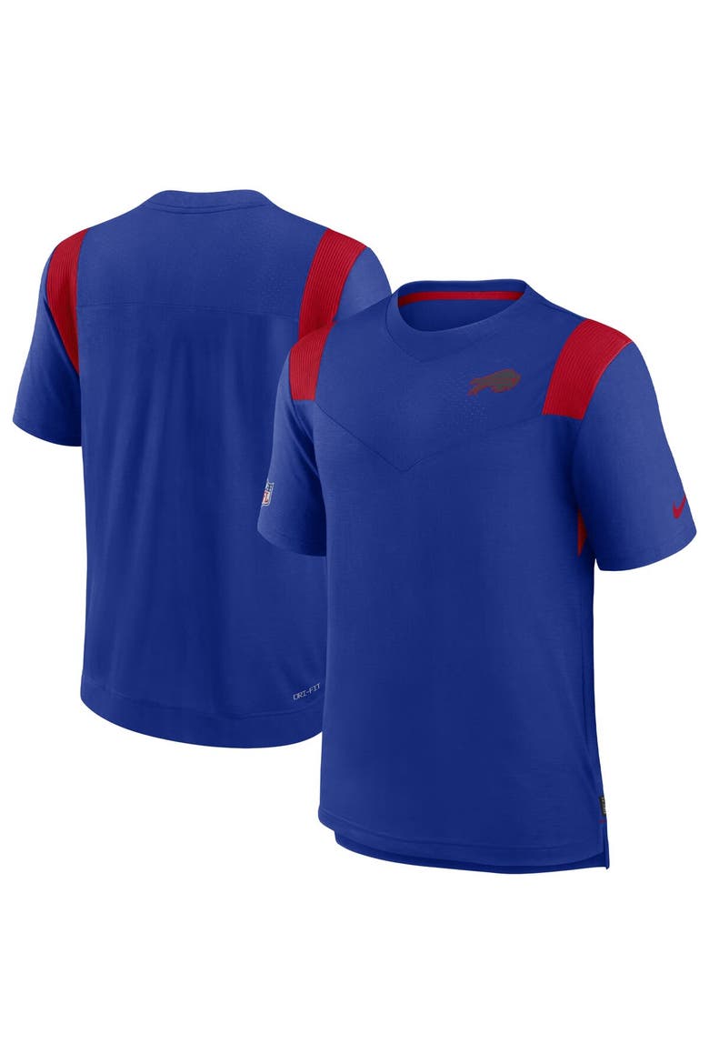 Men's Nike Royal Buffalo Bills Sideline Tonal Logo Performance Player T-Shirt, Main, color, Royal