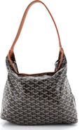 Pre-Owned Goyard Boheme Hobo Coated Canvas