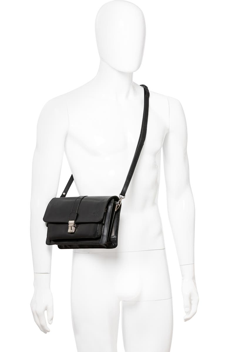 Mancini Buffalo Messenger Bag, Alternate, color,