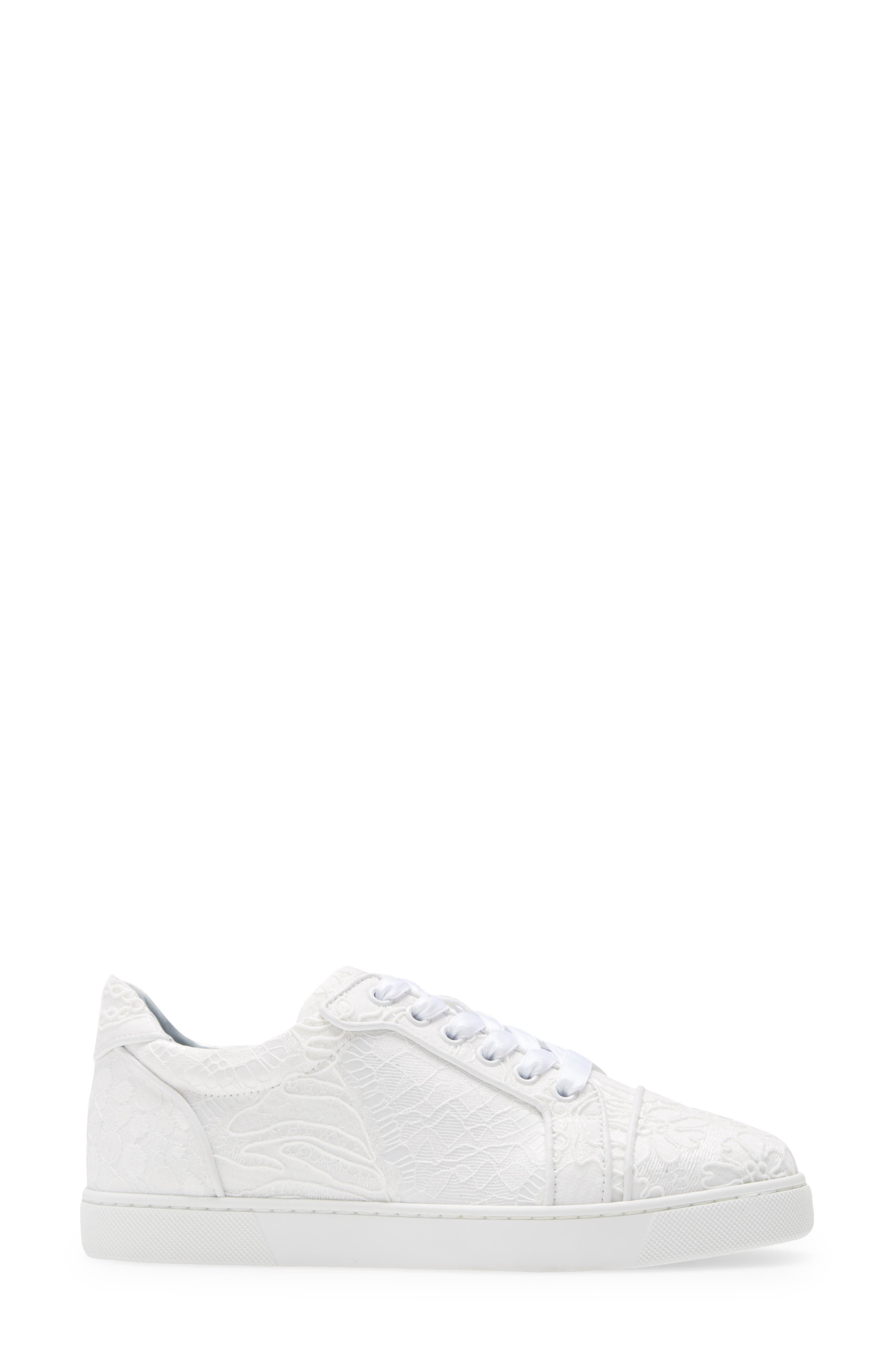 Christian Louboutin Vieira Orlato Low Top Sneaker, Alternate, color, Off White