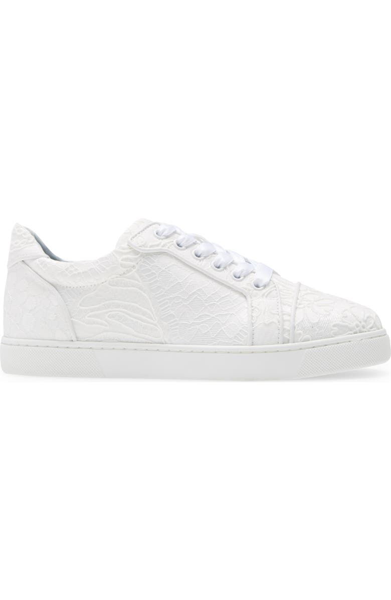 Christian Louboutin Vieira Orlato Low Top Sneaker, Alternate, color, Off White