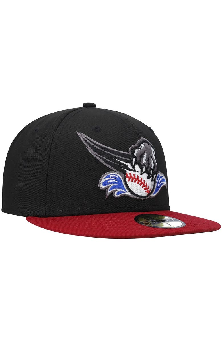 New Era Men's New Era Black Sacramento River Cats Authentic Collection Team Alternate 59FIFTY Fitted Hat, Alternate, color, Black