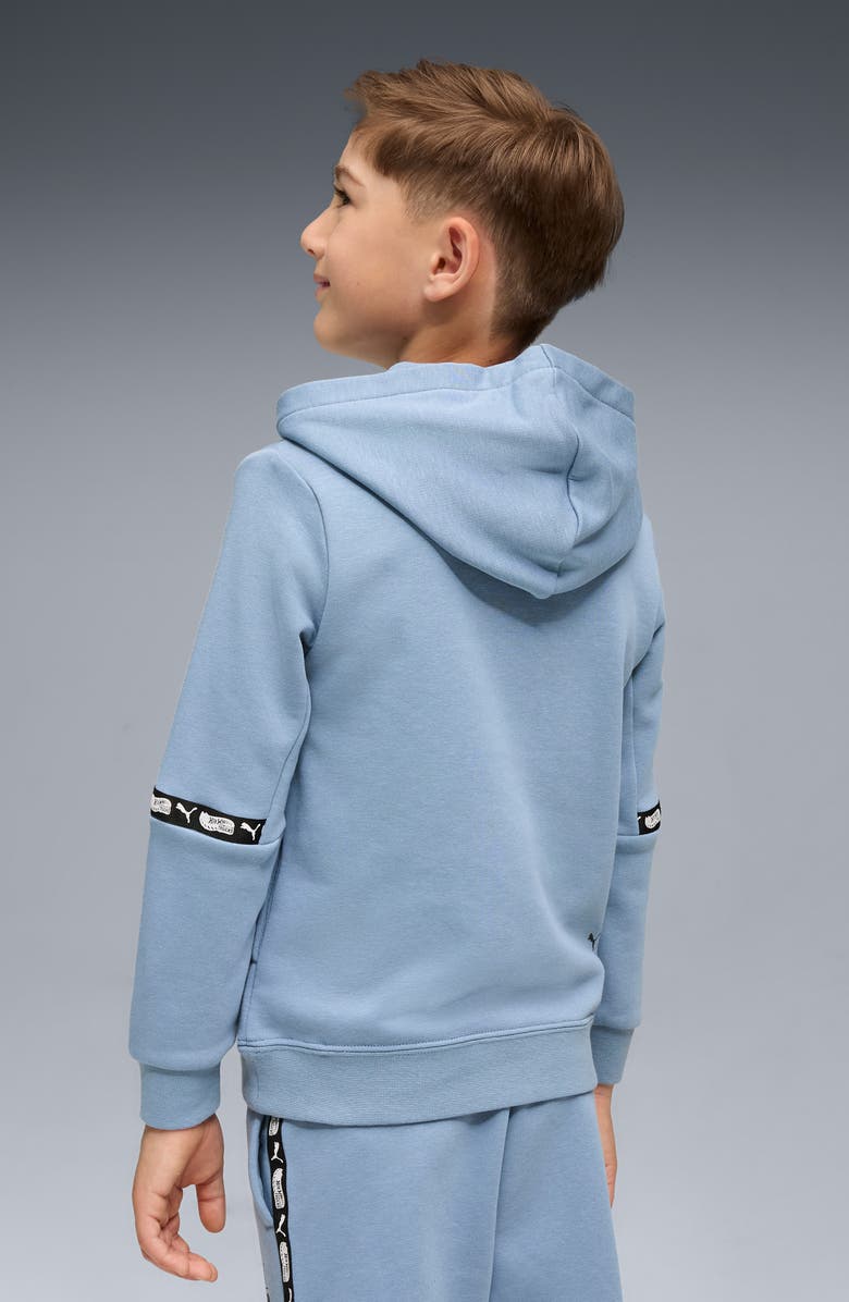 PUMA x Hot Wheels Kids' Cotton Blend Hoodie, Alternate, color, Cool Blue