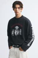H&M Regular-fit Boxy Printed Cotton T-shirt
