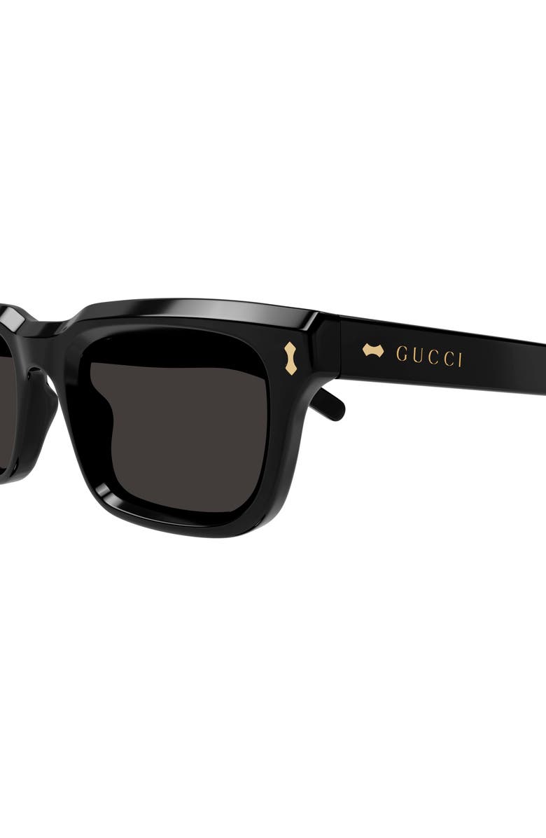 Gucci 51mm Square Sunglasses, Alternate, color, 