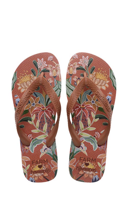 HAVAIANAS HAVAIANAS X FARM RIO DELICATE FLOWERS FLIP FLOP