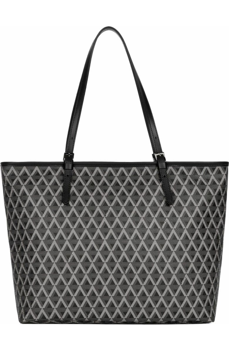 Lancaster Zipped Shoulder Tote Bag L Ikon, Main, color,