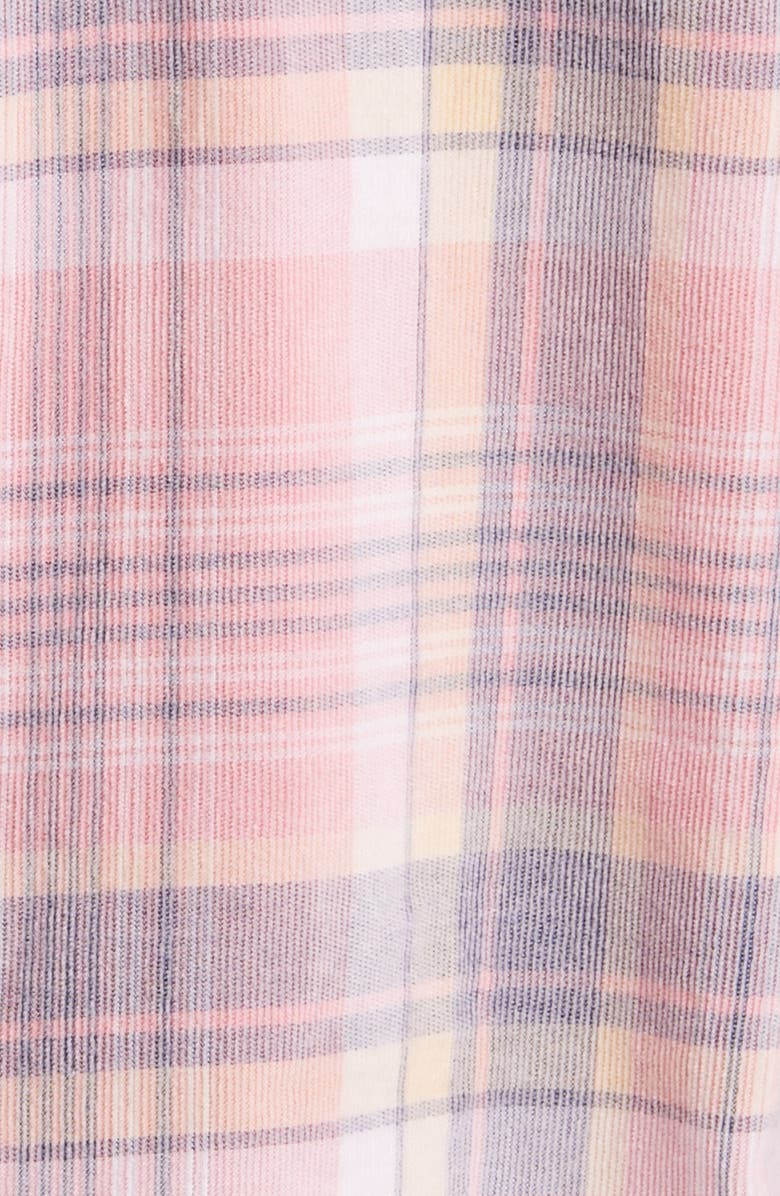 Tommy Bahama Coastline Tranquil Check Cotton Corduroy Button-Up Shirt, Alternate, color, Candy Rose