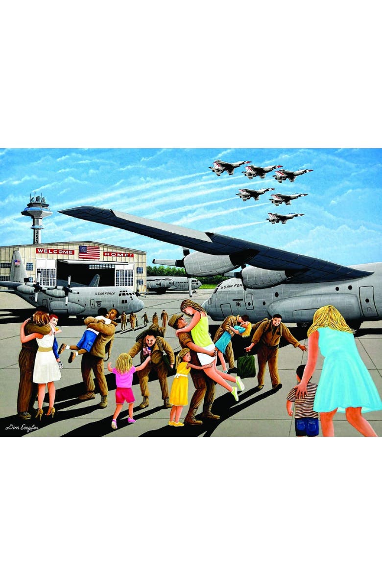Sunsout Family Welcome 500 piece Jigsaw Puzzle for Adults, Alternate, color, Multicolor