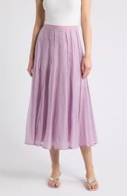 DELUC Journey Flared Maxi Skirt