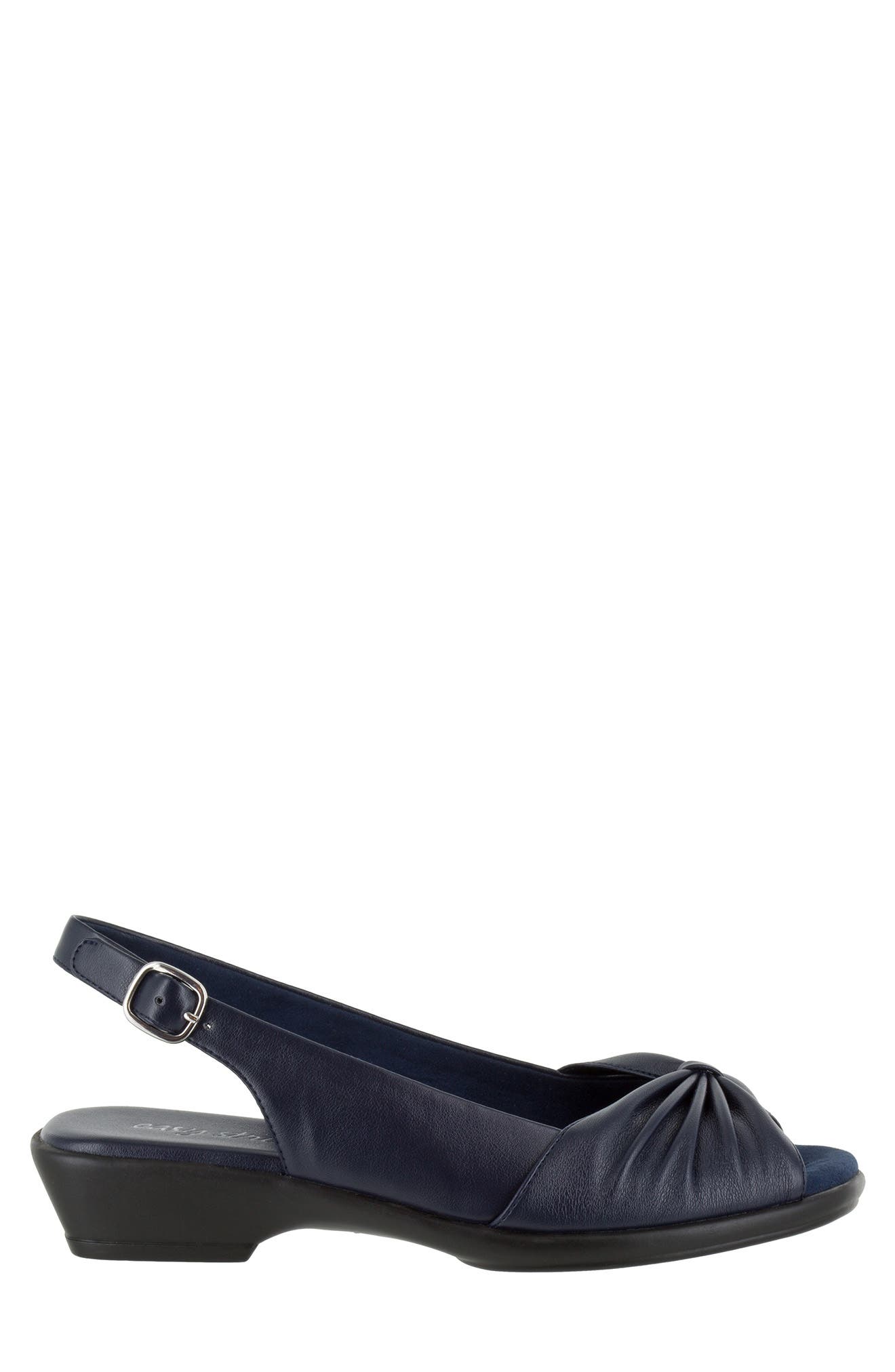 EASY STREET Fantasia Slingback Pump, Alternate, color, Navy