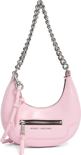 Marc Jacobs Mini Crescent Crinkle Leather Crossbody Bag