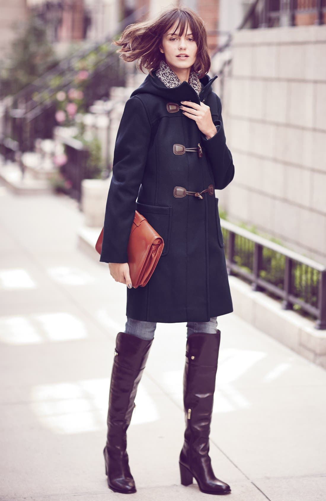 Louise et Cie 'Navaria' Over the Knee Leather Boot, Alternate, color, 