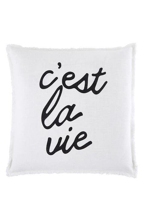 C'est La Vie Euro Pillowcase