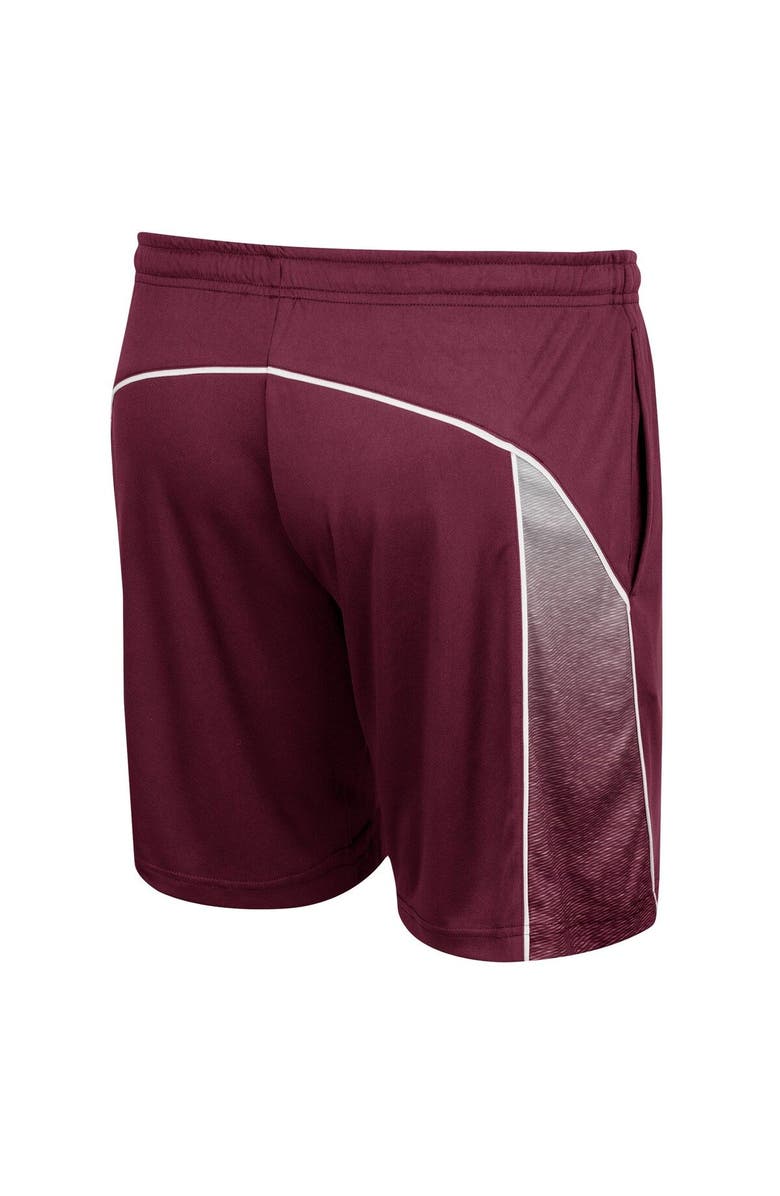 COLOSSEUM Men's Colosseum Maroon Mississippi State Bulldogs Laws of Physics Shorts, Alternate, color, Maroon