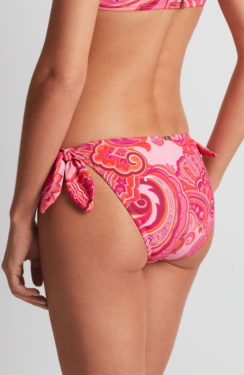 Lauren Ralph Lauren Tie Side Hipster Bikini Bottoms, Alternate, color, 