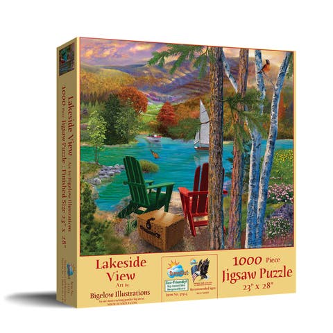 Lakeside View 1000 piece Jigsaw Puzzle for Adults