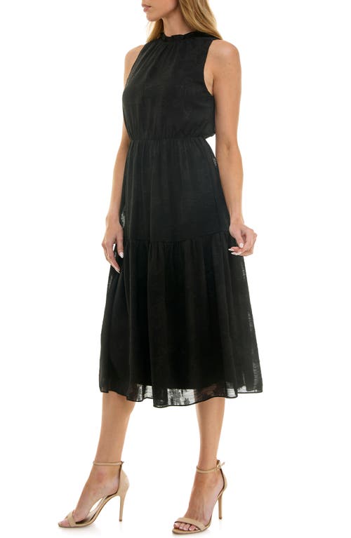 Socialite Embroidered Midi Dress