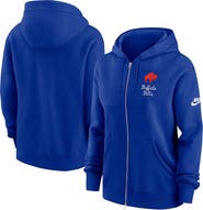 Nike Women's Nike Royal Buffalo Bills Phoenix Rewind Full-Zip Hoodie