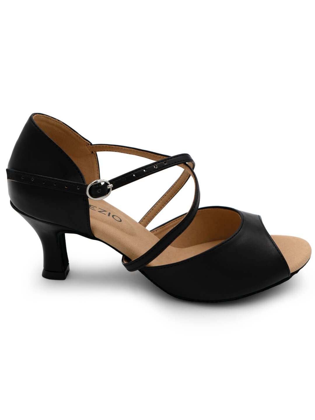 Eva Ballroom Shoe, Alternate, color, black