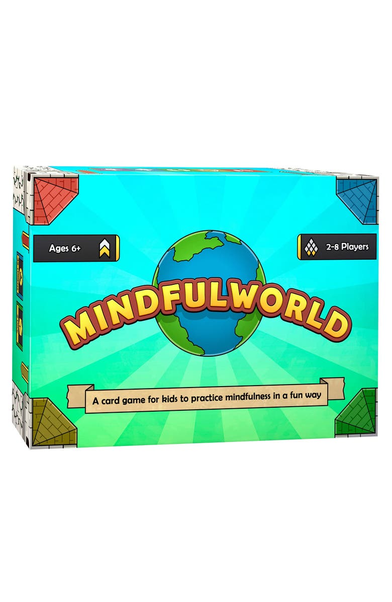Lupash Games Mindful World Kids Therapy Card Game, Main, color, 