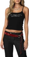 EDIKTED Fall in Love Rhinestone Camisole