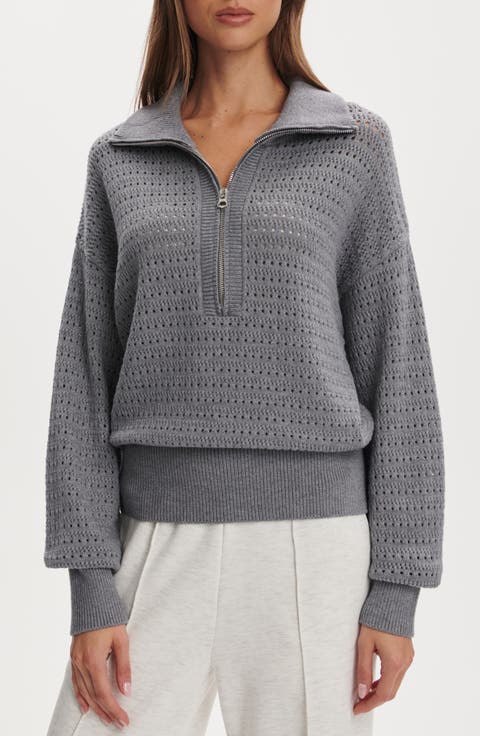 Darla Half Zip Sweater