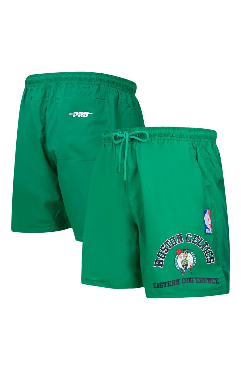 PRO STANDARD Men's Pro Standard Kelly Green Boston Celtics Area Code Shorts, Main, color, Kelly Green