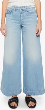 MOTHER Headliner Sneak Wide Leg Jeans