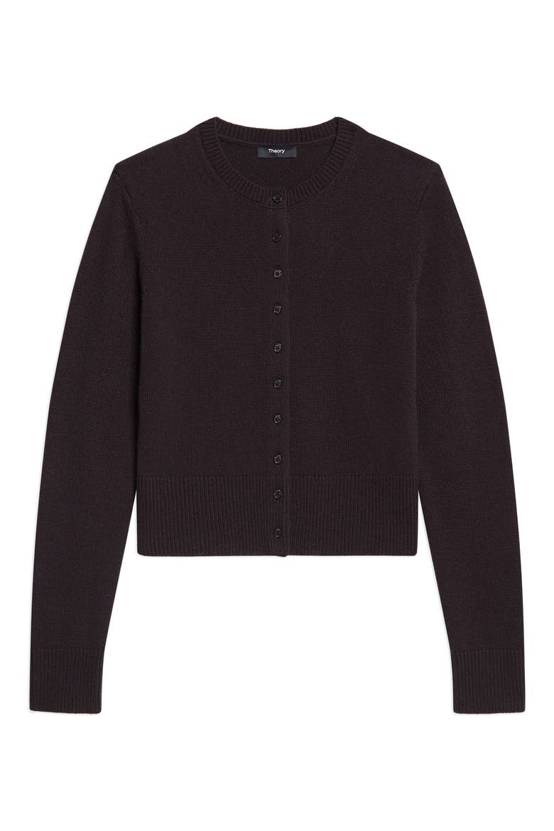 Cashmere Cardigan, Alternate, color, CACAO