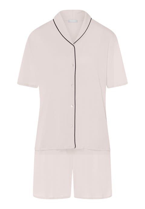 Natural Comfort Tencel Short Sleeve Button Front Pajama Set