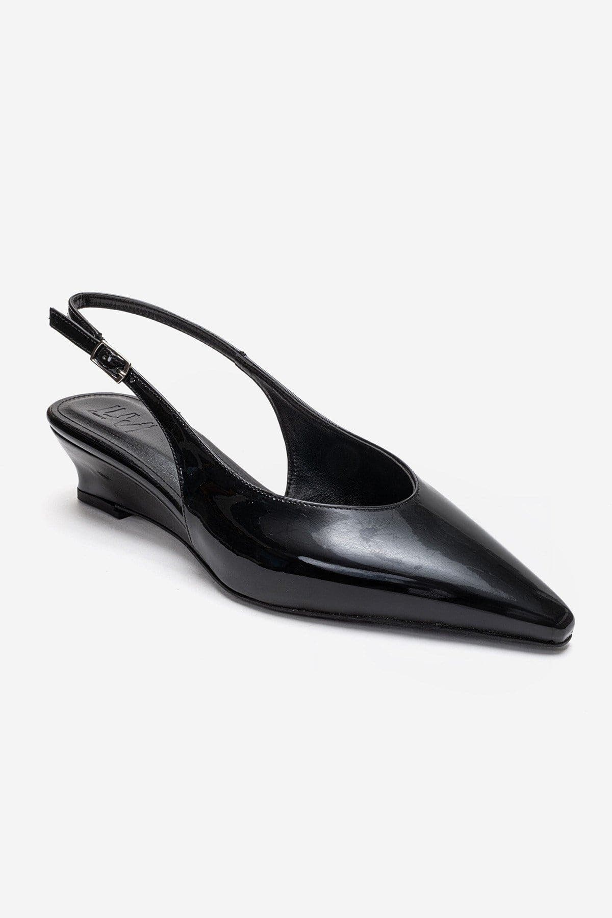 Prologue Shoes Cosella Slingback Pump, Alternate, color, Black Suede