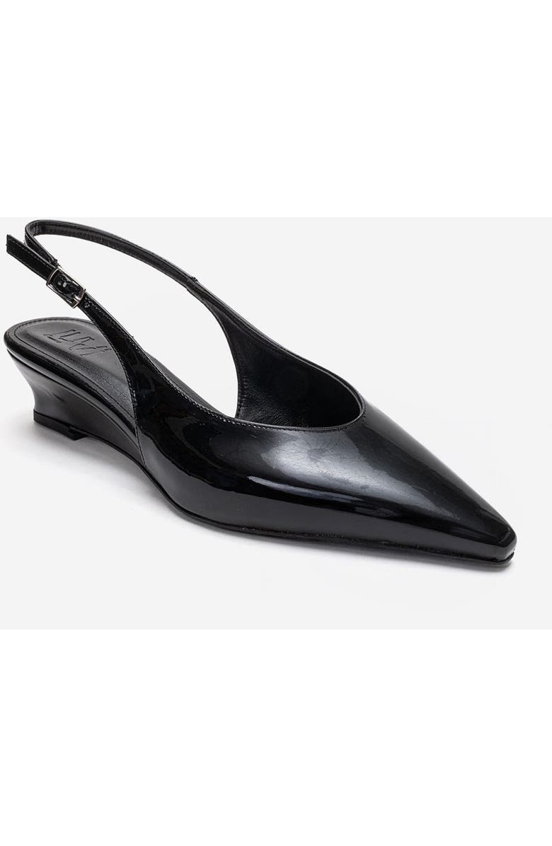 Prologue Shoes Cosella Slingback Pump, Alternate, color, Black Suede