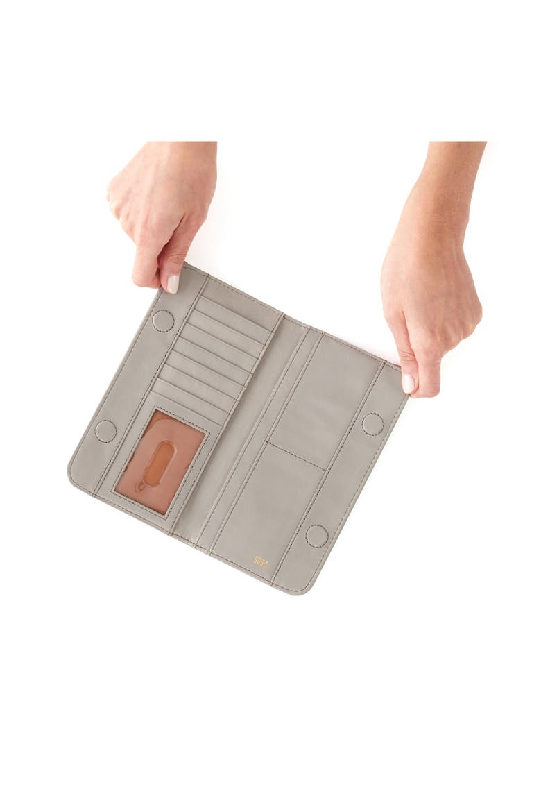 Angle Leather Wallet, Alternate, color, DRIFTWOOD