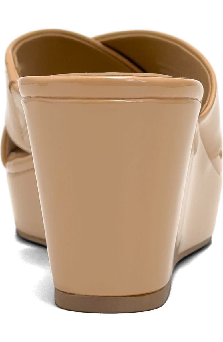 Aerosoles Cruis Platform Wedge Sandal, Alternate, color, Beige Bisque