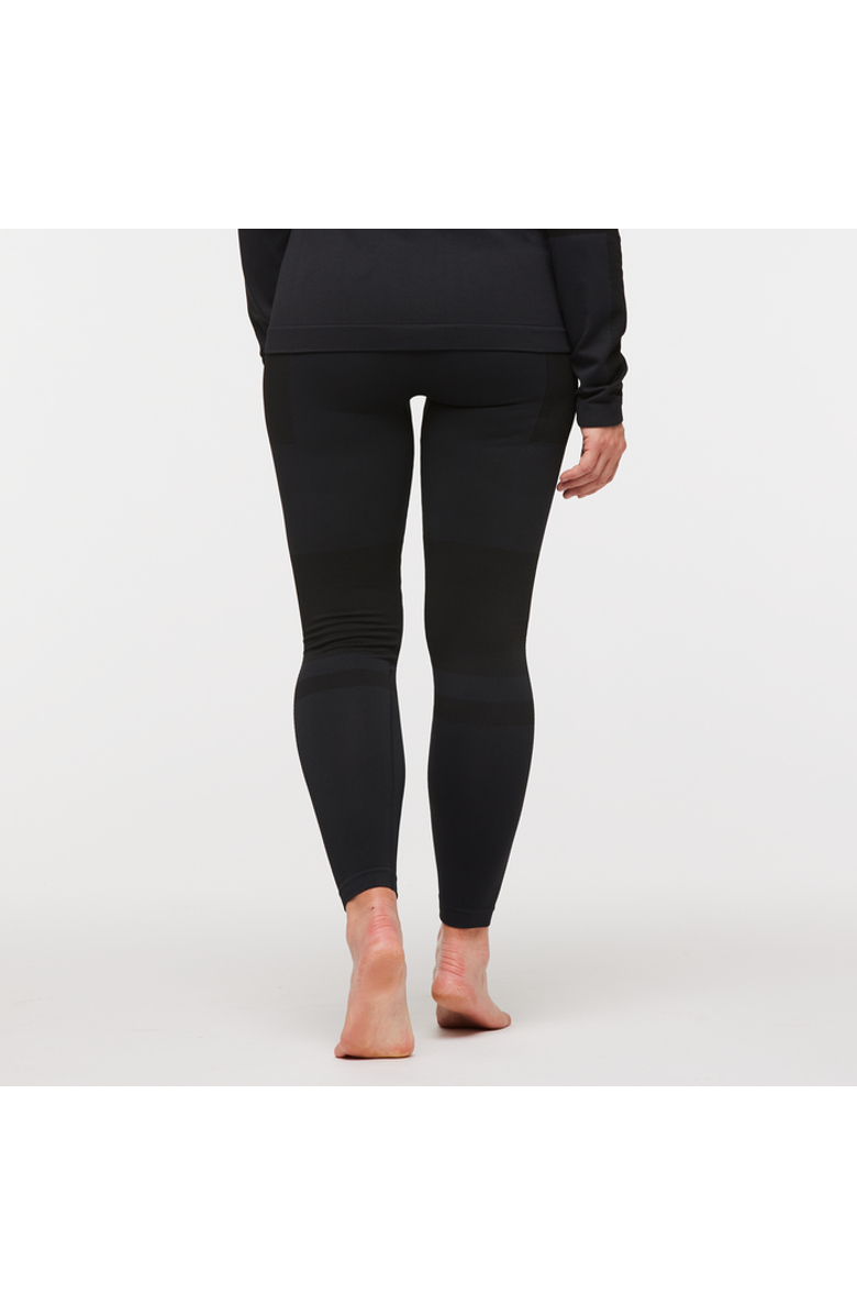 Cotopaxi Debajo Seamless Baselayer Tight - Women's, Alternate, color, Cotopaxi Black